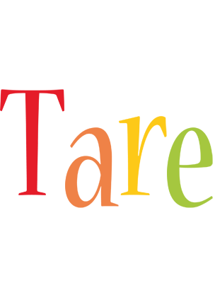 Tare birthday logo