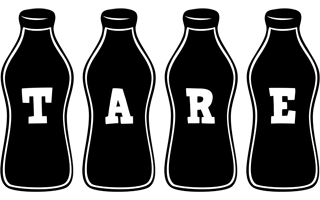 Tare bottle logo