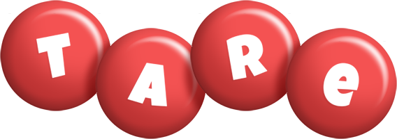 Tare candy-red logo