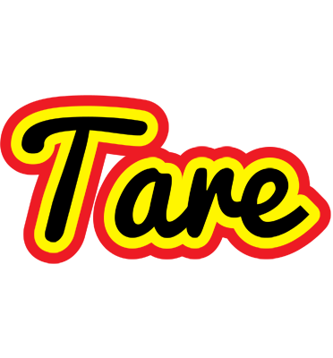 Tare flaming logo