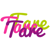 Tare flowers logo