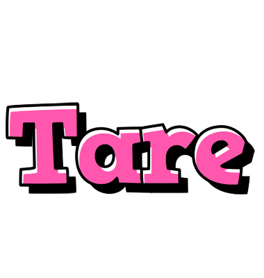Tare girlish logo