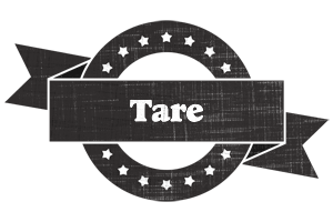 Tare grunge logo