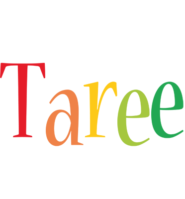 Taree birthday logo