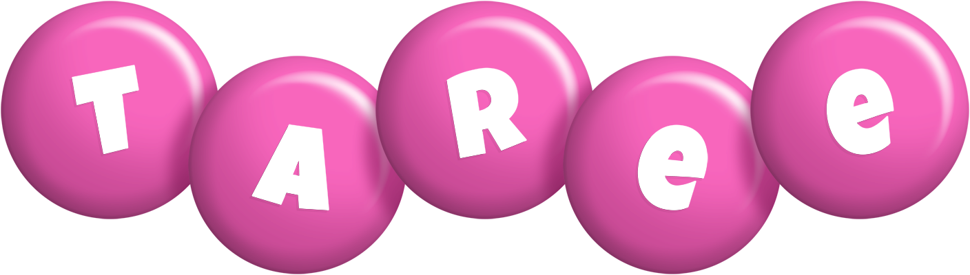 Taree candy-pink logo