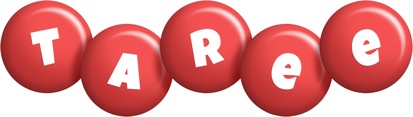 Taree candy-red logo