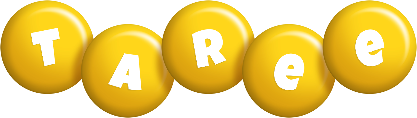Taree candy-yellow logo