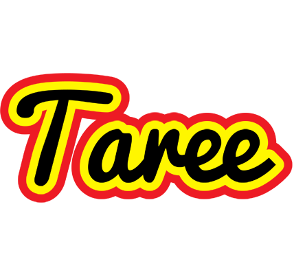 Taree flaming logo