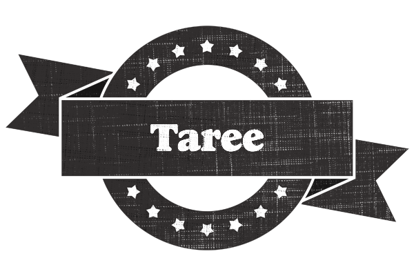 Taree grunge logo