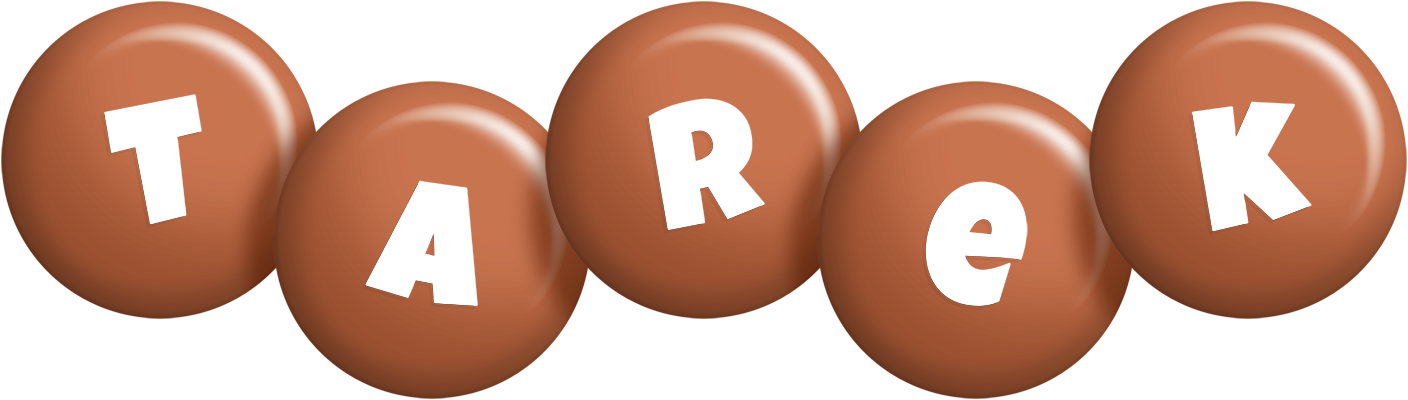 Tarek candy-brown logo