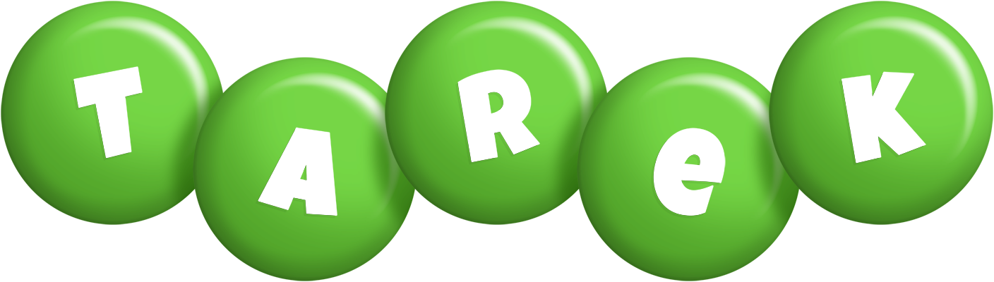 Tarek candy-green logo