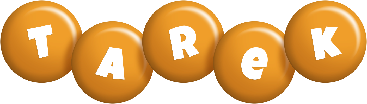 Tarek candy-orange logo