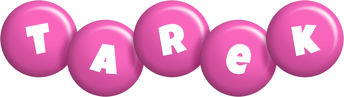 Tarek candy-pink logo