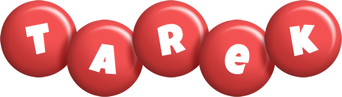 Tarek candy-red logo