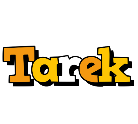 Tarek cartoon logo