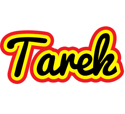 Tarek flaming logo