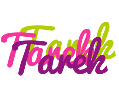 Tarek flowers logo