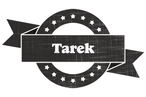 Tarek grunge logo