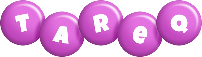 Tareq candy-purple logo
