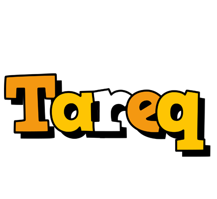 Tareq cartoon logo