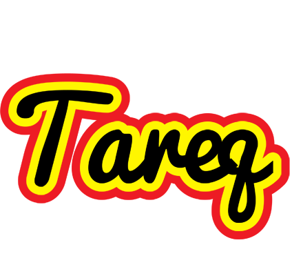 Tareq flaming logo