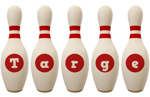 Targe bowling-pin logo