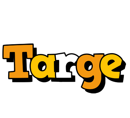 Targe cartoon logo