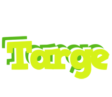 Targe citrus logo