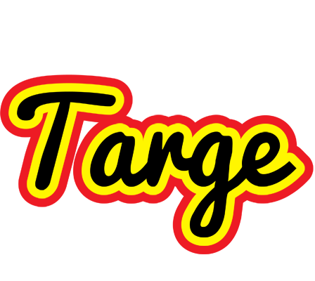 Targe flaming logo
