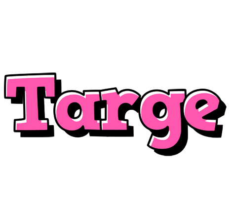 Targe girlish logo