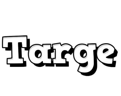 Targe snowing logo