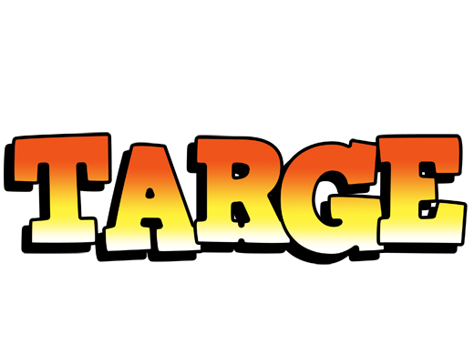 Targe sunset logo