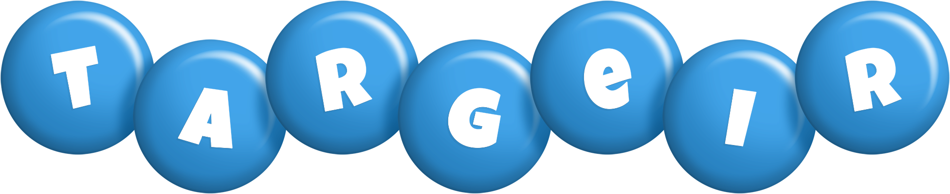 Targeir candy-blue logo