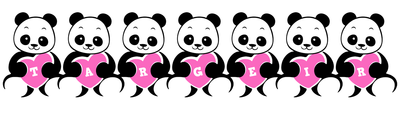 Targeir love-panda logo