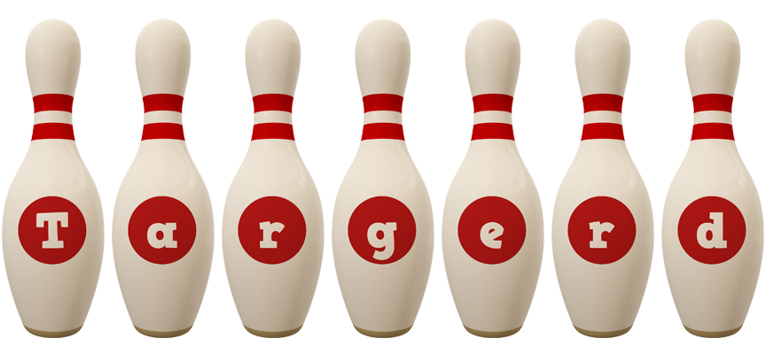 Targerd bowling-pin logo