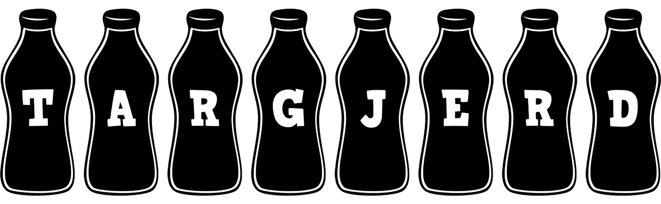 Targjerd bottle logo