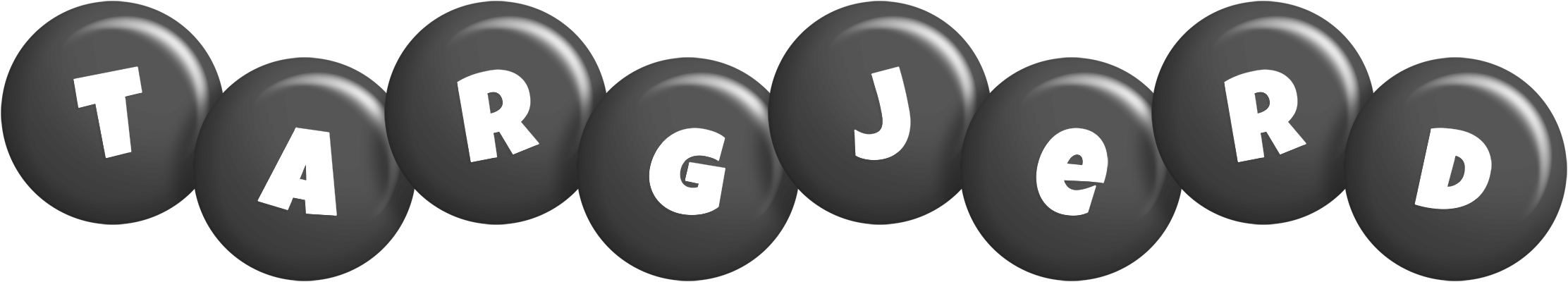 Targjerd candy-black logo