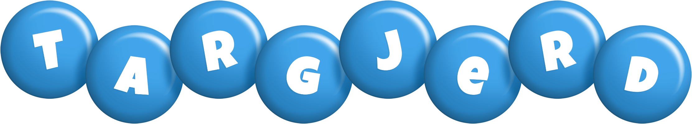 Targjerd candy-blue logo