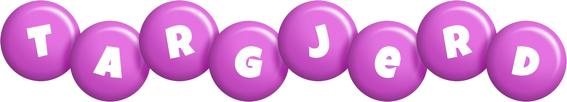 Targjerd candy-purple logo