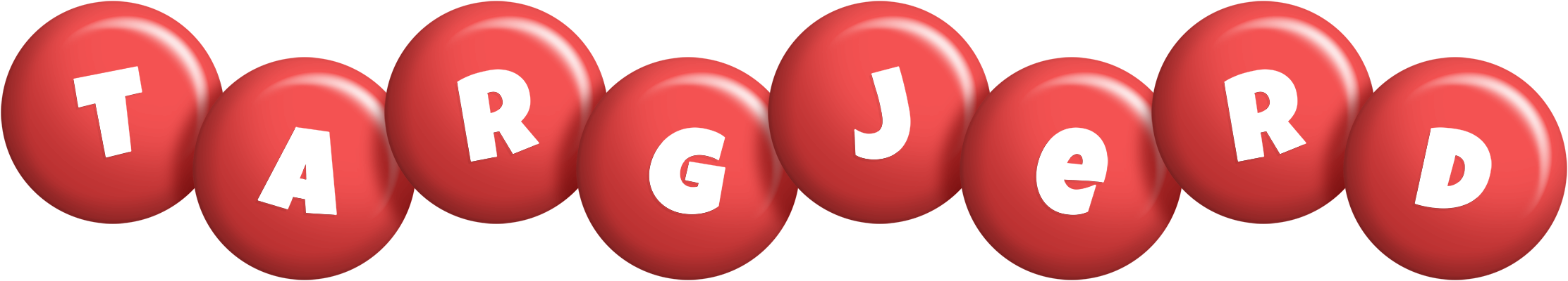 Targjerd candy-red logo
