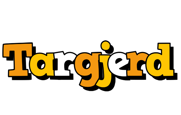 Targjerd cartoon logo
