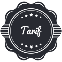 Tarif badge logo