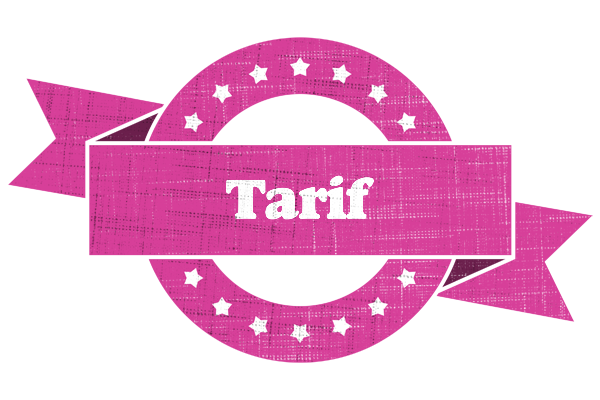 Tarif beauty logo