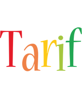 Tarif birthday logo
