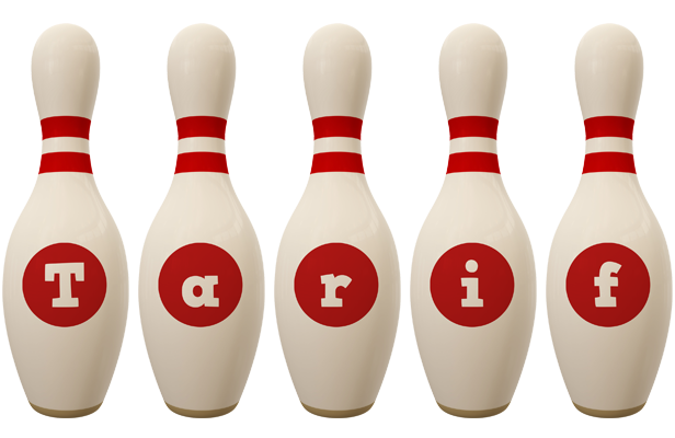 Tarif bowling-pin logo
