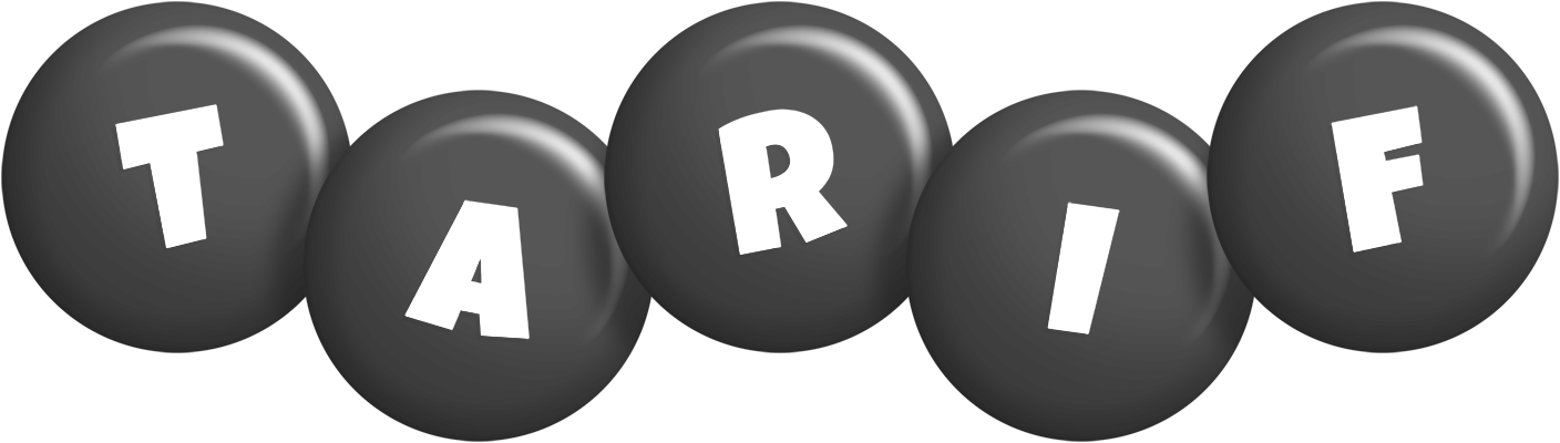 Tarif candy-black logo