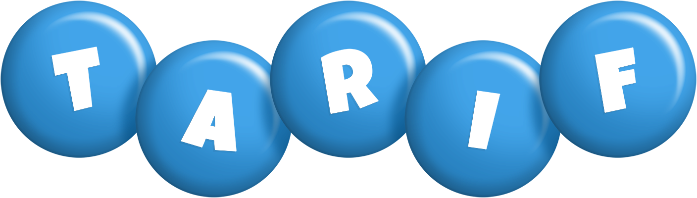 Tarif candy-blue logo
