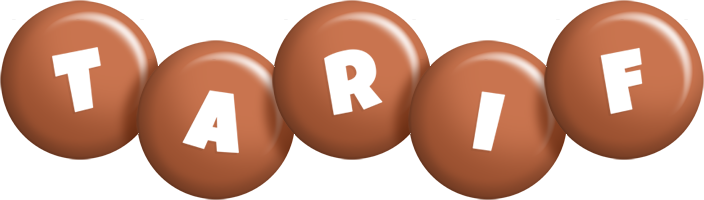 Tarif candy-brown logo