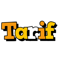 Tarif cartoon logo
