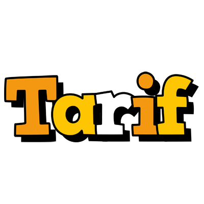 Tarif cartoon logo